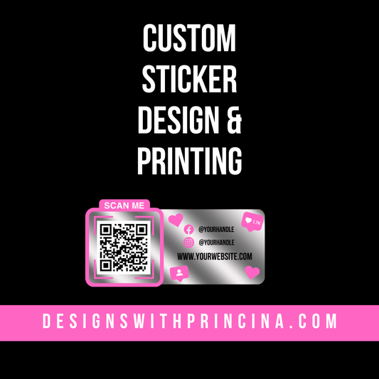 Custom Sticker Design and Printing | Die Cut | Water Resistant
